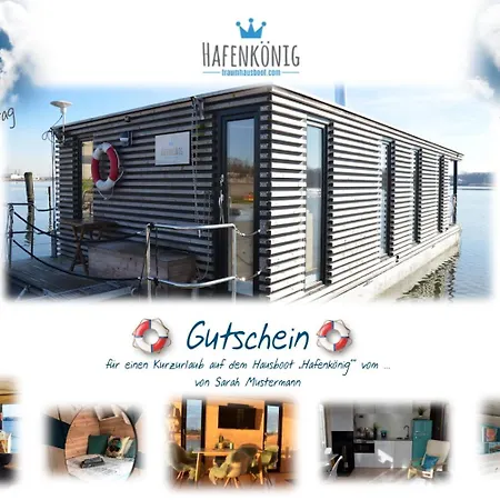 Bateau-hôtel Hausboot Hafenkoenig *