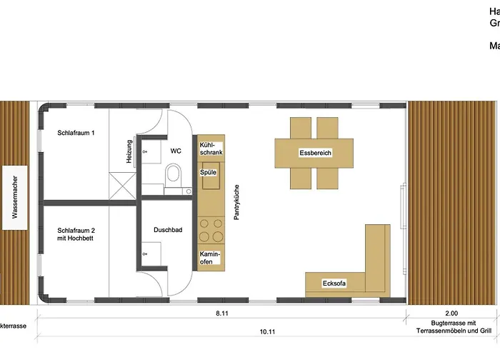 Hausboot Hafenkoenig Botel *